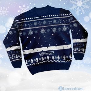 Dallas Cowboys Funny Charlie Brown Peanuts Snoopy Ugly Christmas 3D Sweater Product Photo