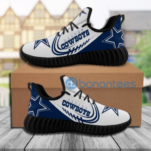 Dallas Cowboys Sneakers Big Logo Raze Shoes Product Photo