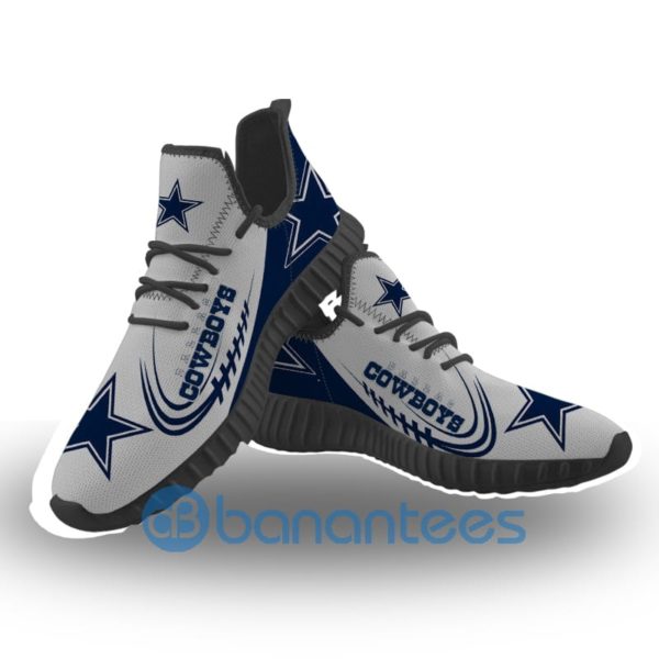 Dallas Cowboys Sneakers Big Logo Raze Shoes Product Photo