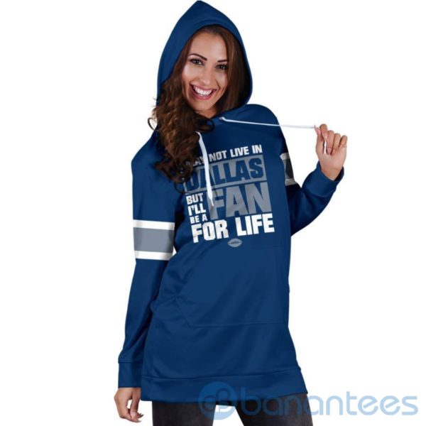 Dallas Fan For Life Hoodie Dress For Women Product Photo