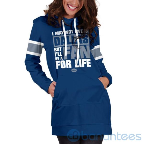 Dallas Fan For Life Hoodie Dress For Women Product Photo