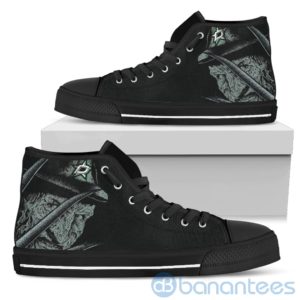 Dallas Stars Nightmare Freddy High Top Shoes Product Photo