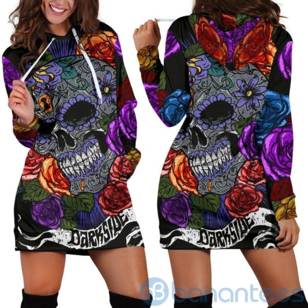 Darkside Hoodie Dress For Women Product Photo