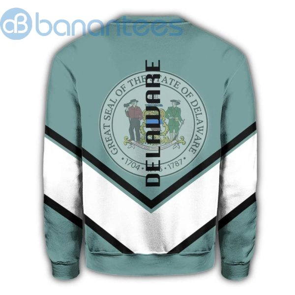 Delaware Coat Of Arms Lucian Style All Over Printed 3D Sweatshirt Product Photo