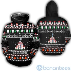 Dentist Oh Dentistree Ugly Christmas All Over Printed 3D Shirt Product Photo