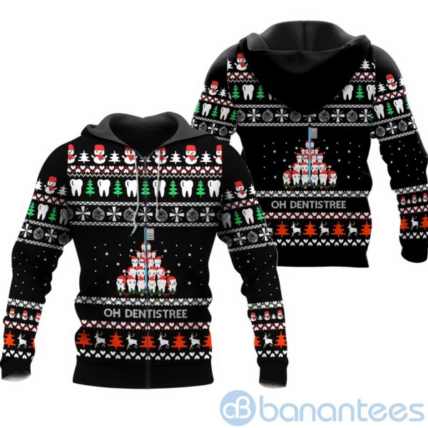Dentist Oh Dentistree Ugly Christmas All Over Printed 3D Shirt Product Photo