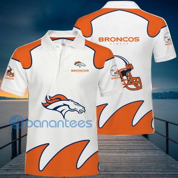Denver Broncos Mens Polo Shirt For Men Product Photo