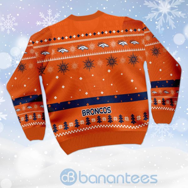 Denver Broncos Mickey Mouse Funny Ugly Christmas 3D Sweater Product Photo