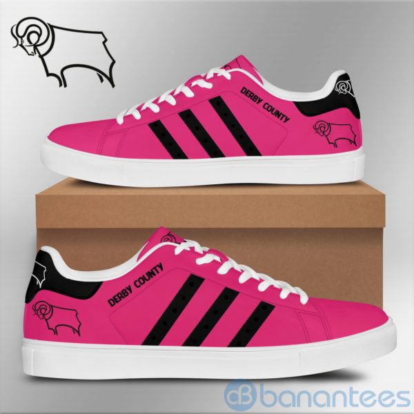 Derby County Pink Low Top Skate Shoes Product Photo