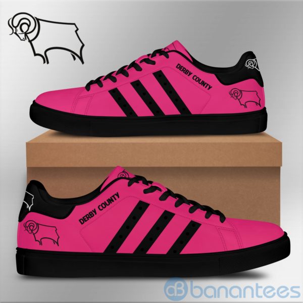 Derby County Pink Low Top Skate Shoes Product Photo