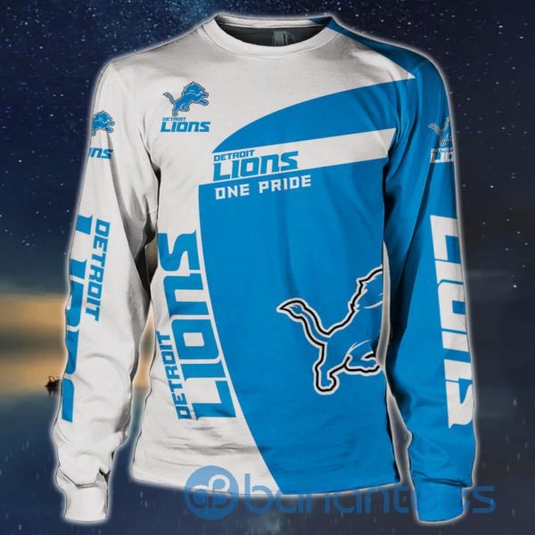 Detroit Lions All Over Printed 3D Sweatshirt Product Photo