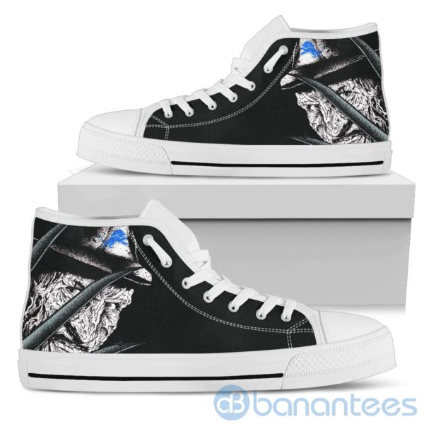 Detroit Lions Nightmare Freddy High Top Shoes Product Photo