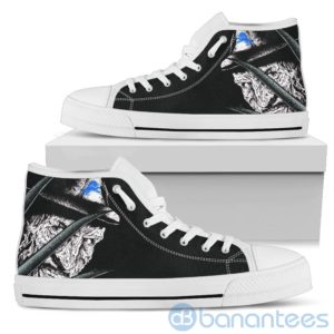 Detroit Lions Nightmare Freddy High Top Shoes Product Photo