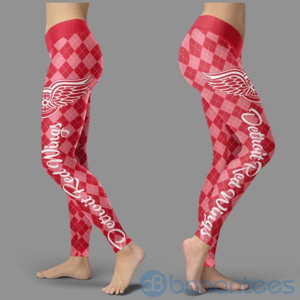 Detroit Red Wings Leggings For Women Product Photo