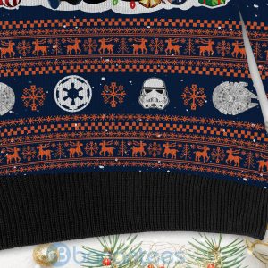 Detroit Tigers Star Wars Ugly Christmas 3D Sweater Product Photo