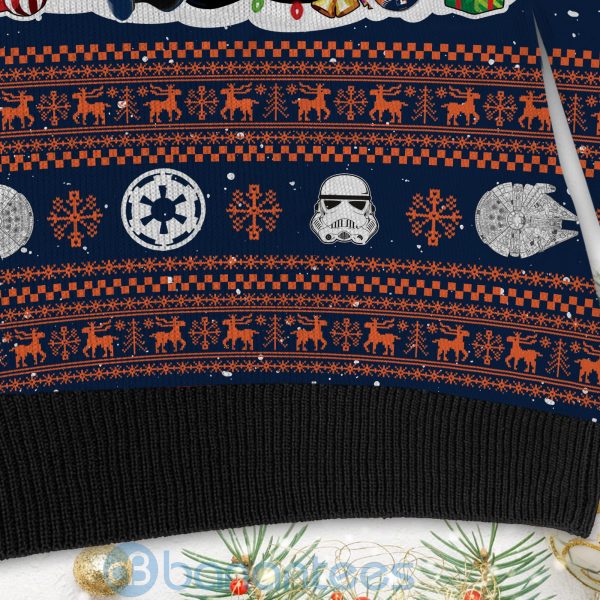 Detroit Tigers Star Wars Ugly Christmas 3D Sweater Product Photo