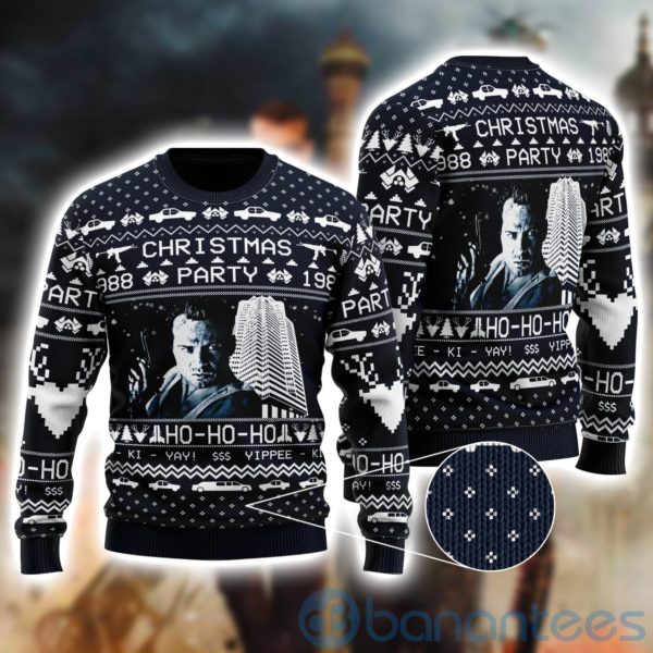 Die hard Christmas Party Ho Ho Ho Christmas All Over Printed 3D Shirt Product Photo