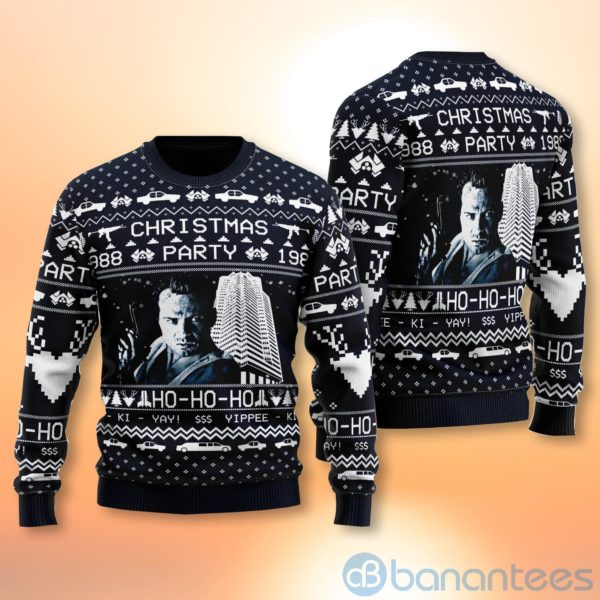 Die hard Christmas Party Ho Ho Ho Christmas All Over Printed 3D Shirt Product Photo
