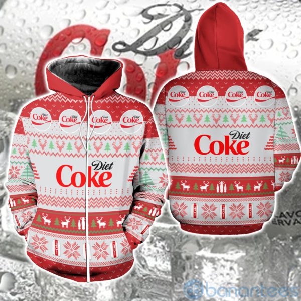 Diet Coke Ugly Christmas All Over Printed 3D Shirt Product Photo