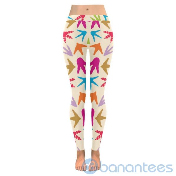 Dinosaur Footprint Leggings For Women Product Photo