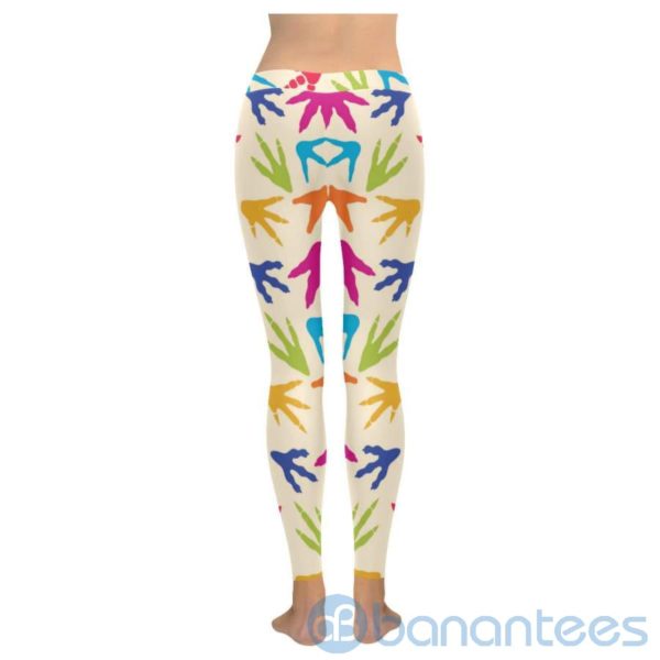 Dinosaur Footprint Leggings For Women Product Photo