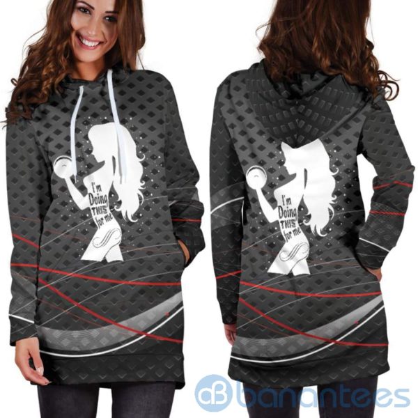 Doing This For Me Hoodie Dress For Women Product Photo