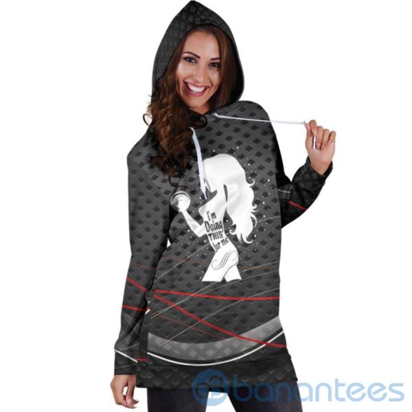 Doing This For Me Hoodie Dress For Women Product Photo