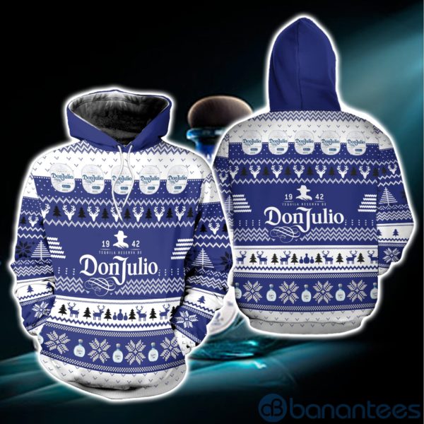 Don Julio Ugly Christmas All Over Printed 3D Shirt Product Photo