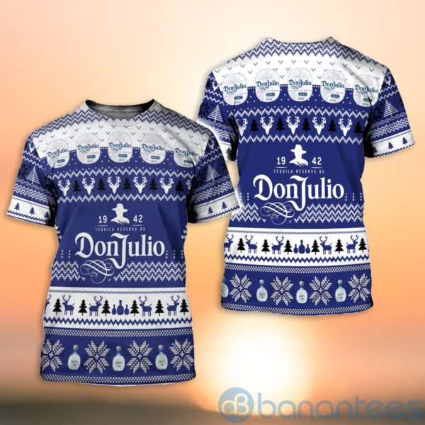 Don Julio Ugly Christmas All Over Printed 3D Shirt Product Photo