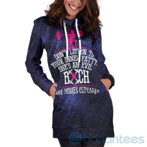 Don't Listen Hoodie Dress For Women Product Photo