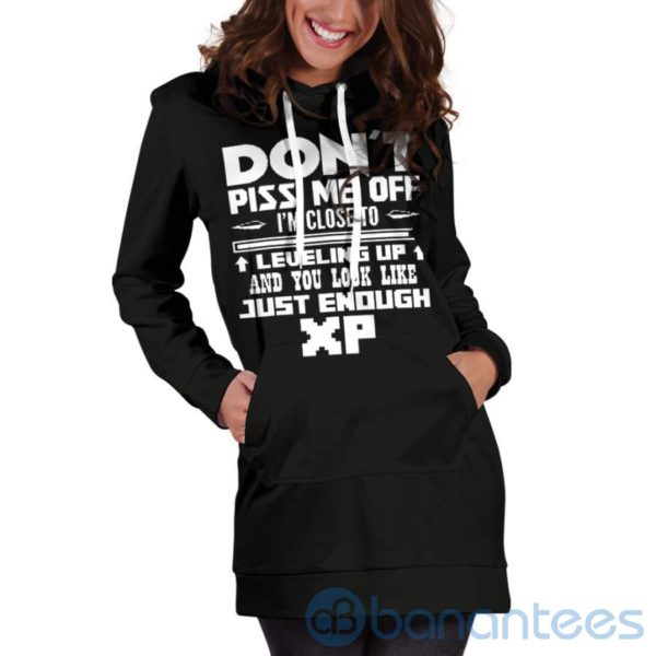 Don't Piss Me Off Hoodie Dress For Women Product Photo