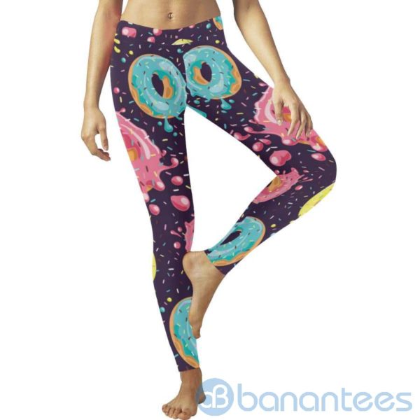 Doughnut Love Cake Leggings For Women Product Photo