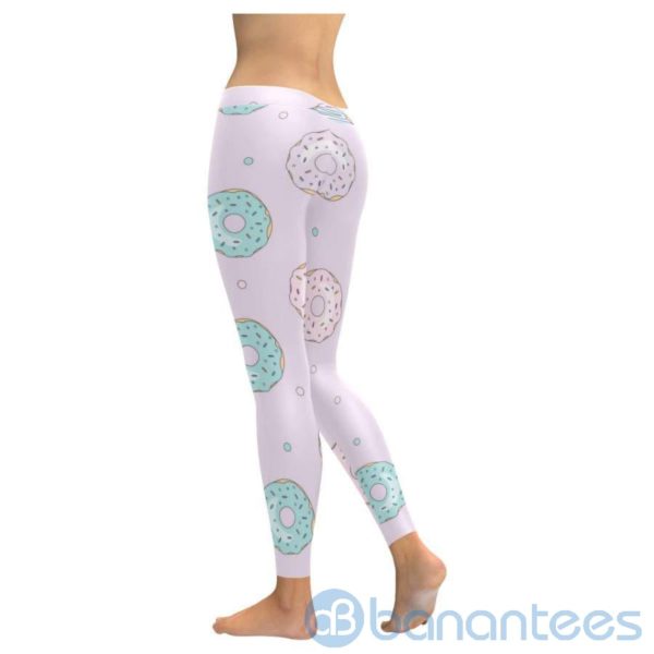 Doughnut Pink Leggings For Women Product Photo