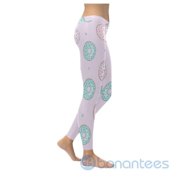 Doughnut Pink Leggings For Women Product Photo