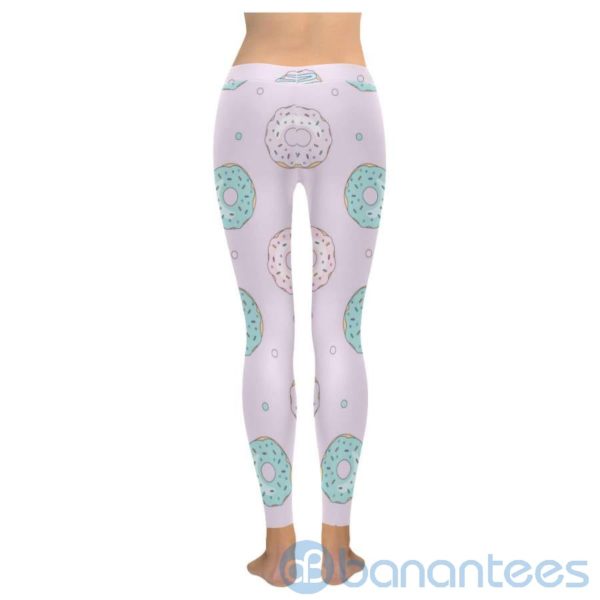 Doughnut Pink Leggings For Women Product Photo