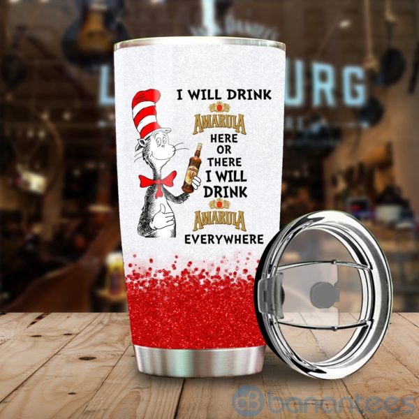 Dr Suess I Will Drink Amarula Everywhere Tumbler Product Photo