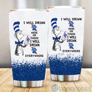 Dr Suess I Will Drink Pabst Blue Ribbon Everywhere Tumbler Product Photo