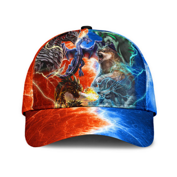 Dragon Love Life Limited All Over Printed 3D Cap Product Photo