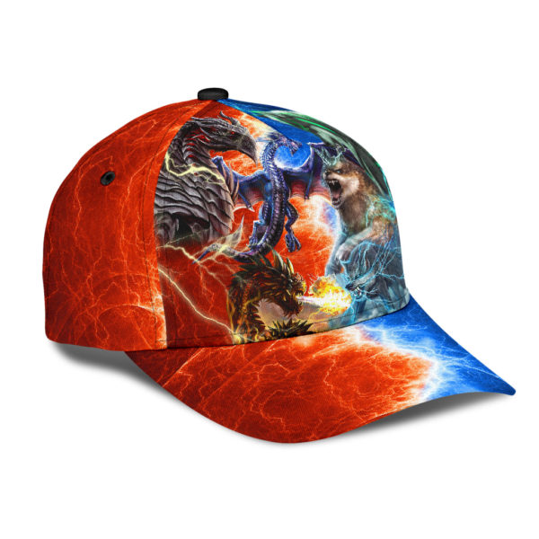 Dragon Love Life Limited All Over Printed 3D Cap Product Photo