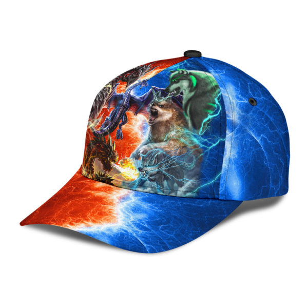 Dragon Love Life Limited All Over Printed 3D Cap Product Photo