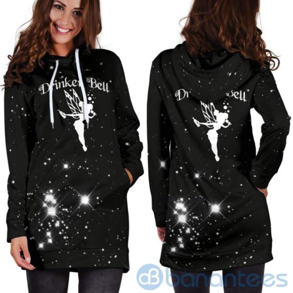 Drinkerbell Hoodie Dress For Women Product Photo