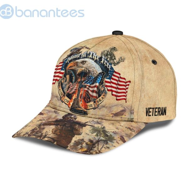 Eagle Us Army Veteran Home Of The Free Because Of The Brave All Over Printed 3D Cap Product Photo
