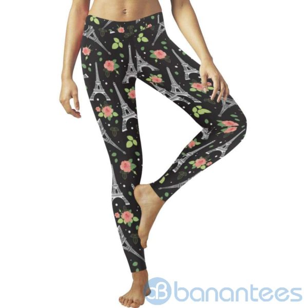 Eiffel Tower Leggings For Women Product Photo