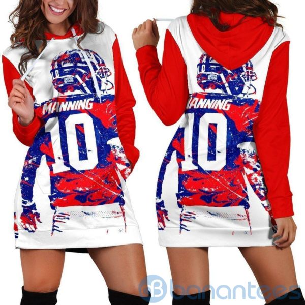 Eli Manning Hoodie Dress For Women Product Photo