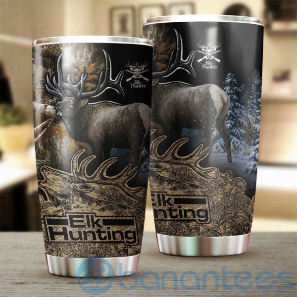 Elk Hunting Gift For Hunter Tumbler Product Photo