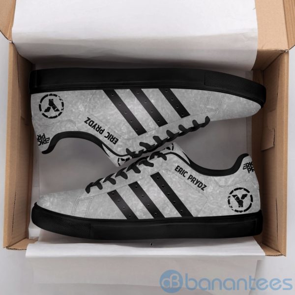 Eric Prydz Grey Low Top Skate Shoes Product Photo