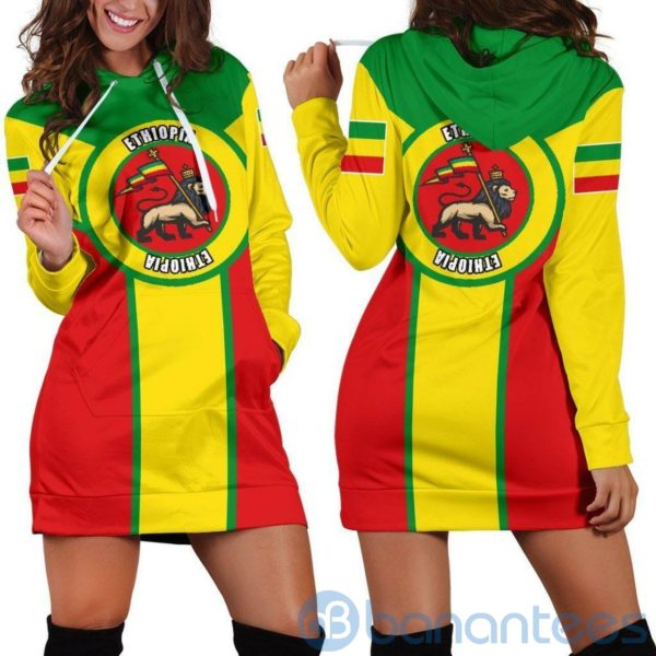Ethiopia Hoodie Dress For Women Product Photo
