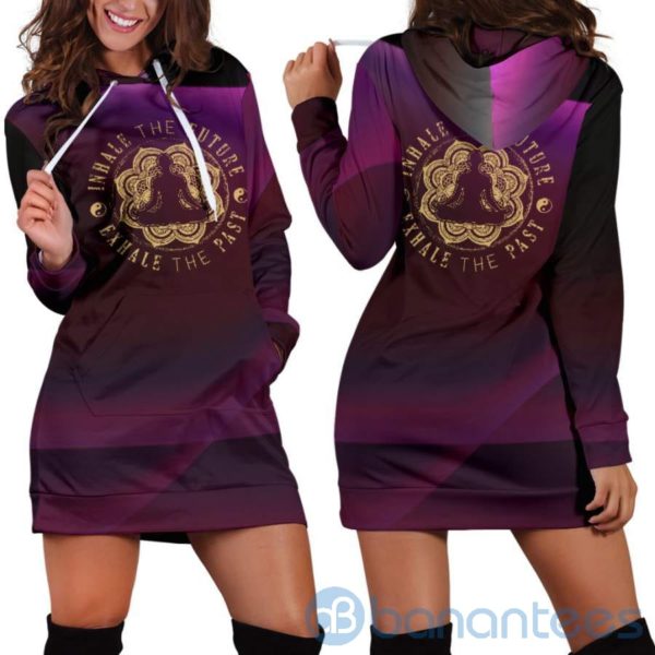 Exhale The Past Hoodie Dress For Women Product Photo
