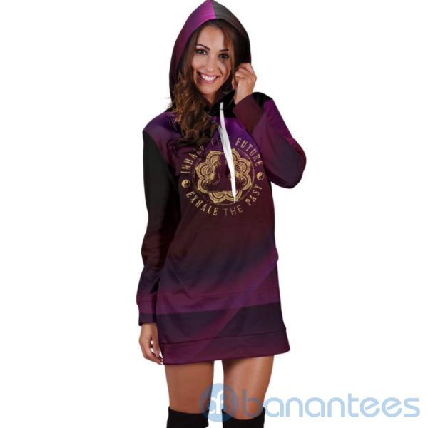 Exhale The Past Hoodie Dress For Women Product Photo