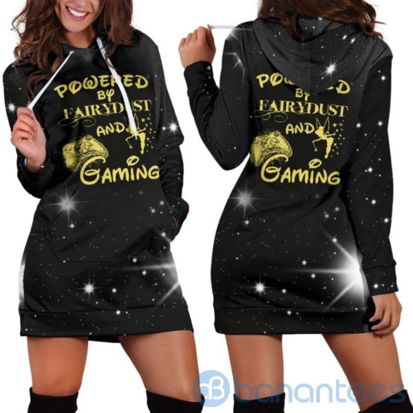 Fairydust and Gaming Hoodie Dress For Women Product Photo